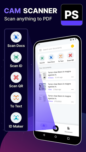Scanner App - PDF & QR Scanner - Image screenshot of android app