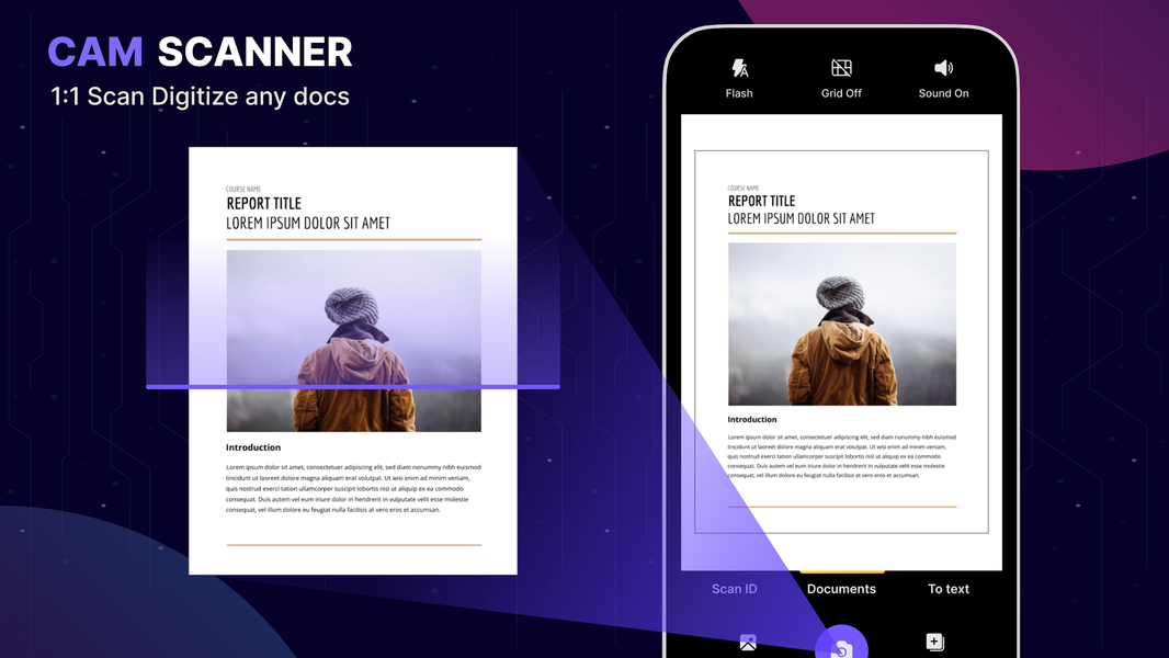 Scanner App - PDF & QR Scanner - عکس برنامه موبایلی اندروید