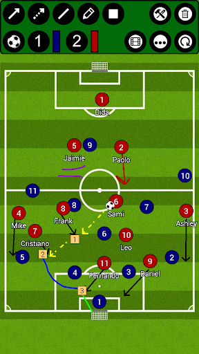 Soccer Tactic Board - عکس برنامه موبایلی اندروید