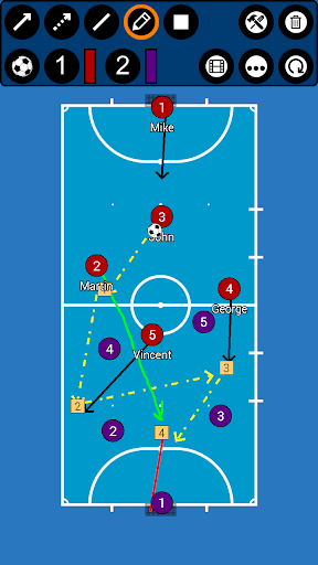 Futsal Tactic Board - عکس برنامه موبایلی اندروید