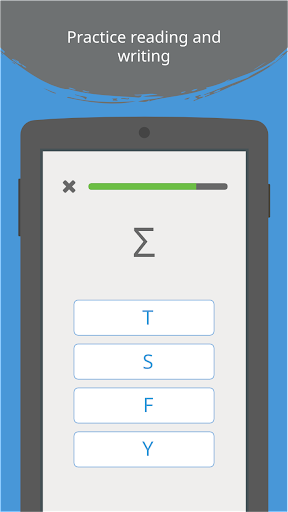 Write It! Greek - Gameplay image of android game