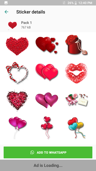 Flower Sticker - WAStickerApps - Image screenshot of android app