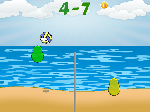 Beach Volleyball - Gameplay image of android game