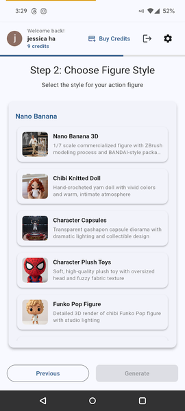 Nano Banana AI Image Generator - Image screenshot of android app