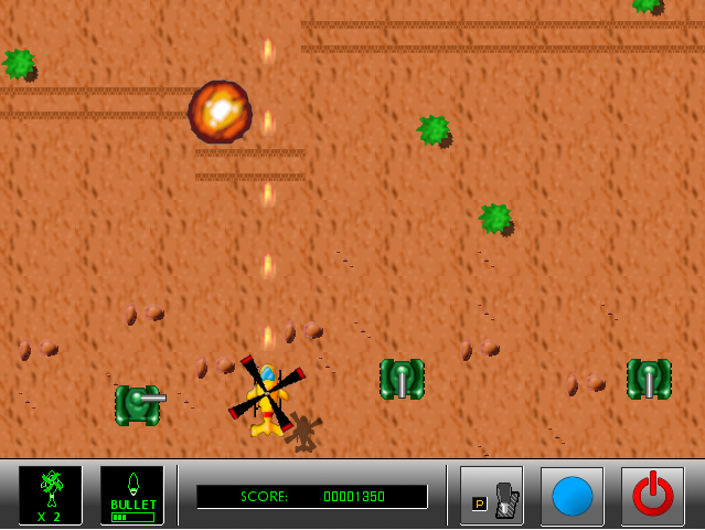 Aerial Battle: Helicopter Game - Gameplay image of android game