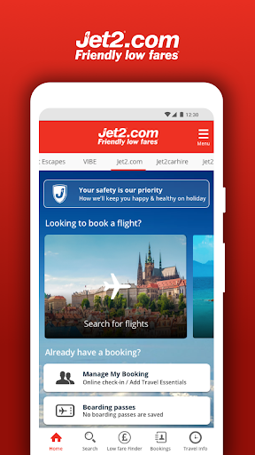 Jet2.com - Flights App - عکس برنامه موبایلی اندروید