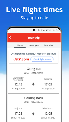 Jet۲ - Holidays & Flights - عکس برنامه موبایلی اندروید