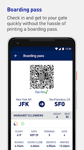 JetBlue - Book & manage trips - عکس برنامه موبایلی اندروید