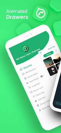 Status Saver - WA & WABusiness - Image screenshot of android app