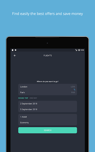 Jetcost: search flights & cars - Image screenshot of android app