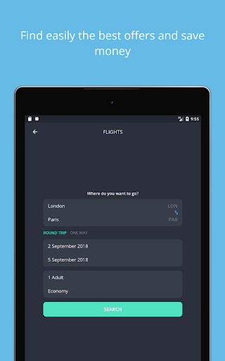 Jetcost: search flights & cars - Image screenshot of android app
