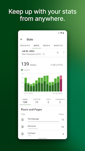 Jetpack – Website Builder - Image screenshot of android app