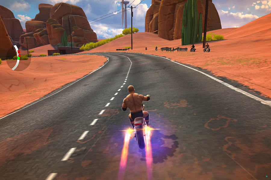 WWE Racing Showdown - Gameplay image of android game