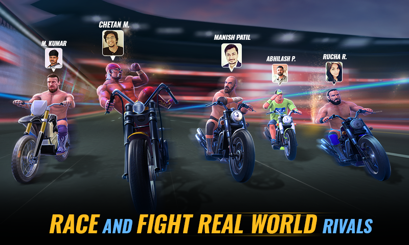 WWE Racing Showdown - Gameplay image of android game