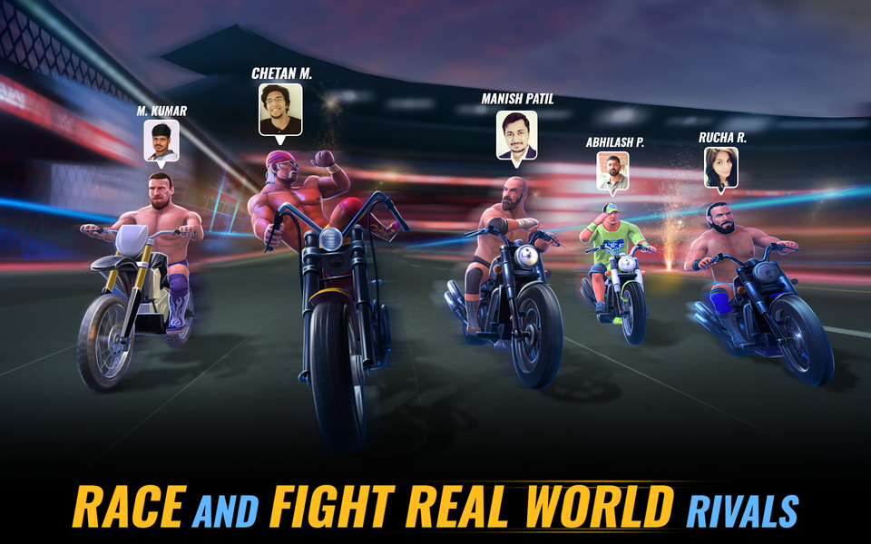 WWE Racing Showdown - Gameplay image of android game