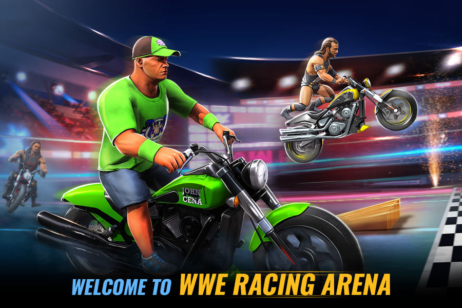 WWE Racing Showdown - Gameplay image of android game