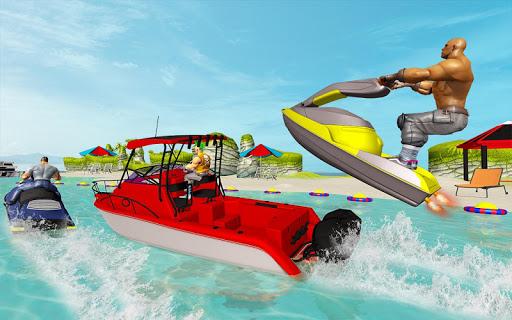 Water Surfing Boat Race:Jet Ski Boat Racing stunt - عکس برنامه موبایلی اندروید