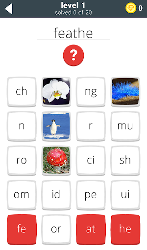 Words & Pics Puzzle - Gameplay image of android game