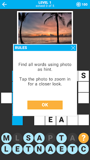 Mom's Crossword with Pictures - Gameplay image of android game