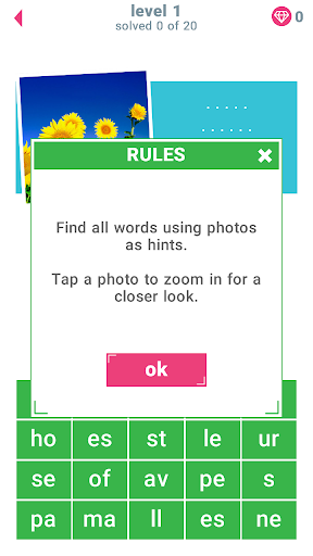 1 Image: 4 words Extra - Gameplay image of android game