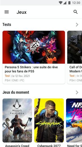 Jeuxvideo.com - PC et Consoles - Image screenshot of android app