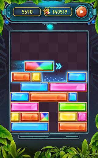 Jewel Drop Block Puzzle - Gameplay image of android game