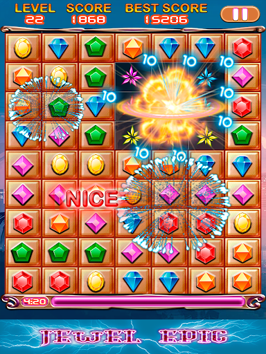 Jewel Star HD - Gameplay image of android game