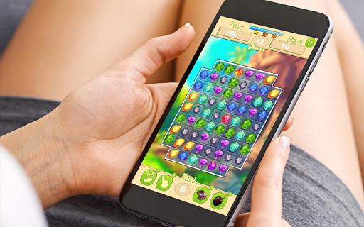 Gems & Jewel Mania - Free Match 3 Quest Game - عکس برنامه موبایلی اندروید