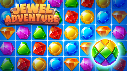 Jewel Adventure - Match Master - Gameplay image of android game
