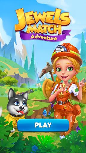 Jewels Match Adventure - Gameplay image of android game