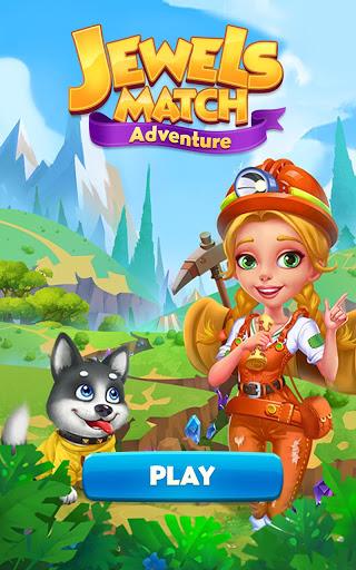 Jewels Match Adventure - Gameplay image of android game