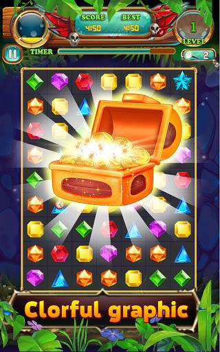 Jewels Jungle 2022 - Gameplay image of android game