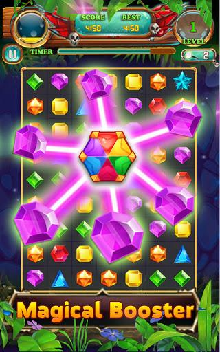 Jewels Jungle 2022 - Gameplay image of android game