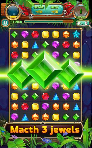 Jewels Jungle 2022 - Gameplay image of android game