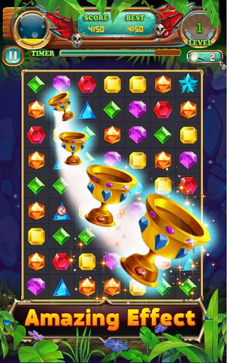 Jewels Jungle 2022 - Gameplay image of android game