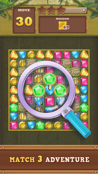 Jewels Classic - Jewels Crush - عکس بازی موبایلی اندروید