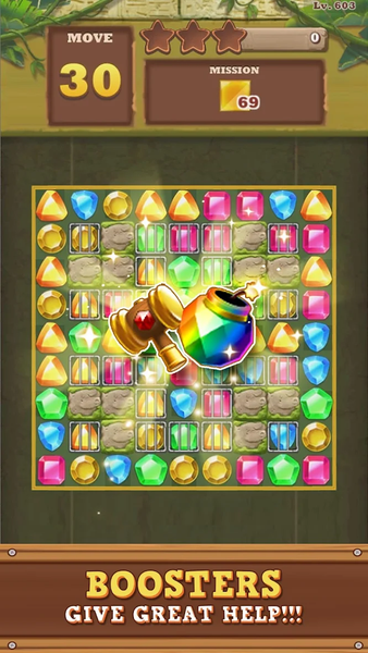 Jewels Classic - Jewels Crush - عکس بازی موبایلی اندروید