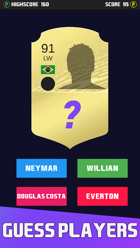 FUT 21 QUIZ - Guess the FUT player 2021 - Gameplay image of android game