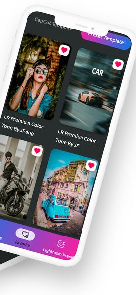 CapPre - Templates and Presets - عکس برنامه موبایلی اندروید