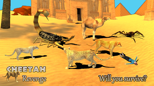 Cheetah Revenge Simulator 3D - Gameplay image of android game
