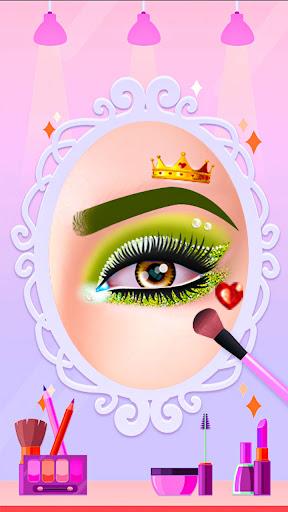 Eye Art Makeup Games for girls - Image screenshot of android app