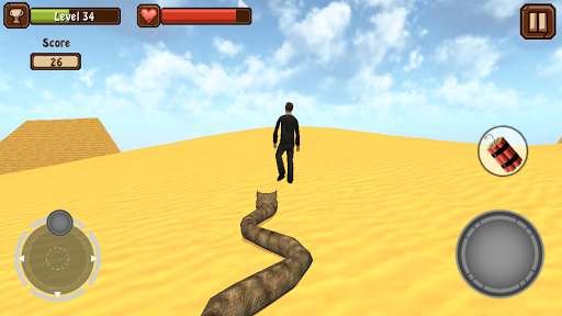 Snake Attack 3D Simulator - Gameplay image of android game