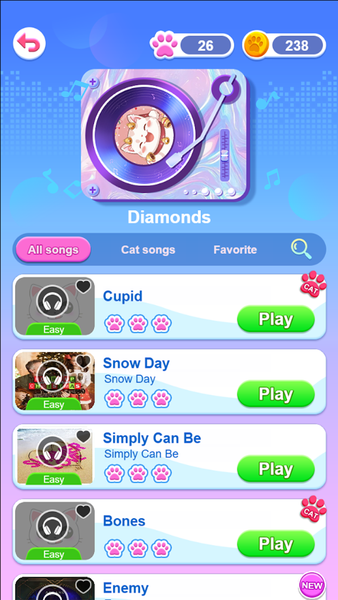 PopCat Beats:Music Games - عکس بازی موبایلی اندروید