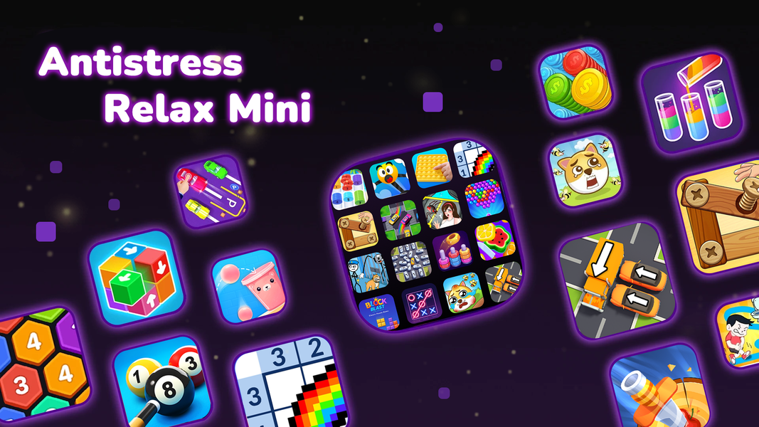 Mini relax games-No wifi - Gameplay image of android game