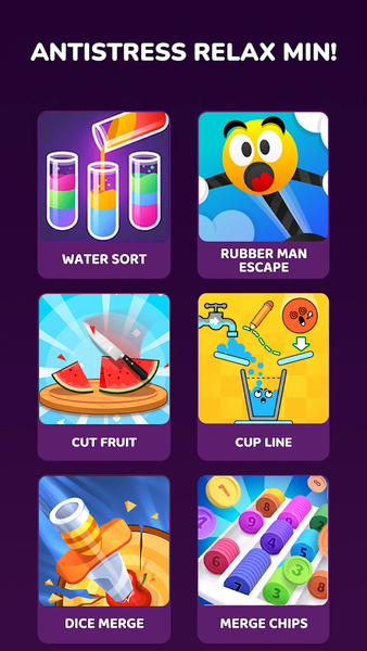 Mini relax games-No wifi - Gameplay image of android game