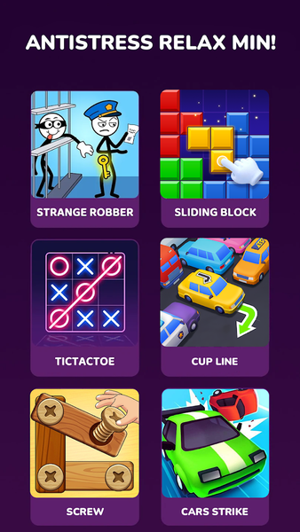 Mini relax games-No wifi - Gameplay image of android game