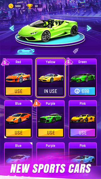 Beat Racing: Music Car Rush - عکس بازی موبایلی اندروید