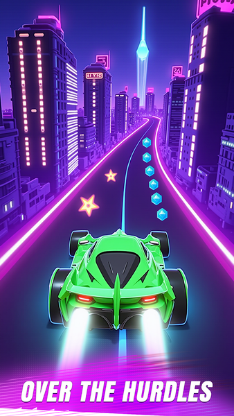 Beat Racing: Music Car Rush - عکس بازی موبایلی اندروید