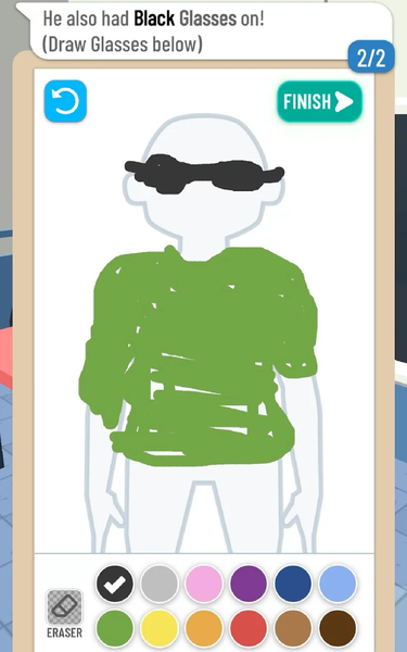 Line Up: Draw the Criminal - عکس بازی موبایلی اندروید