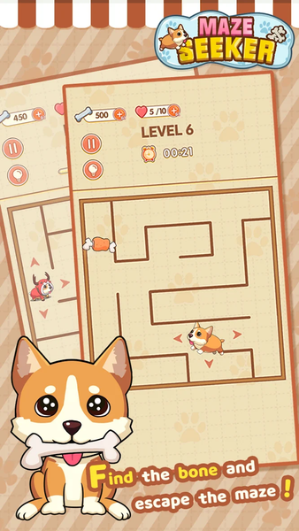 Maze Seeker - عکس بازی موبایلی اندروید